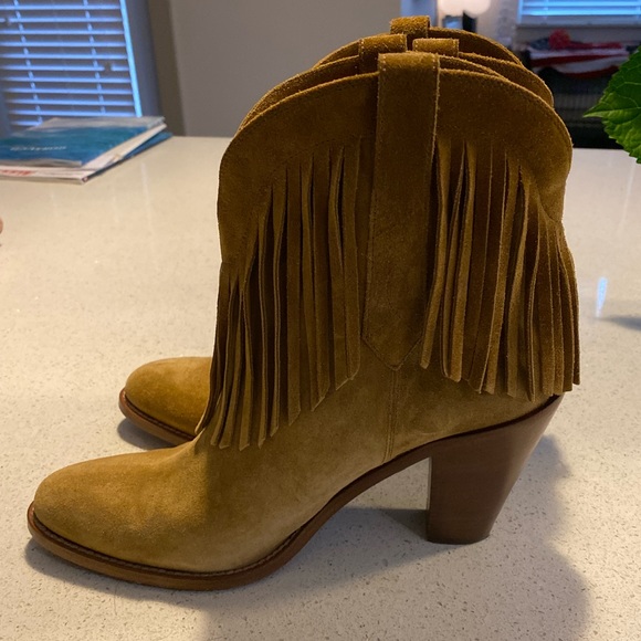 Saint Laurent Western fringe boot - Picture 4 of 6